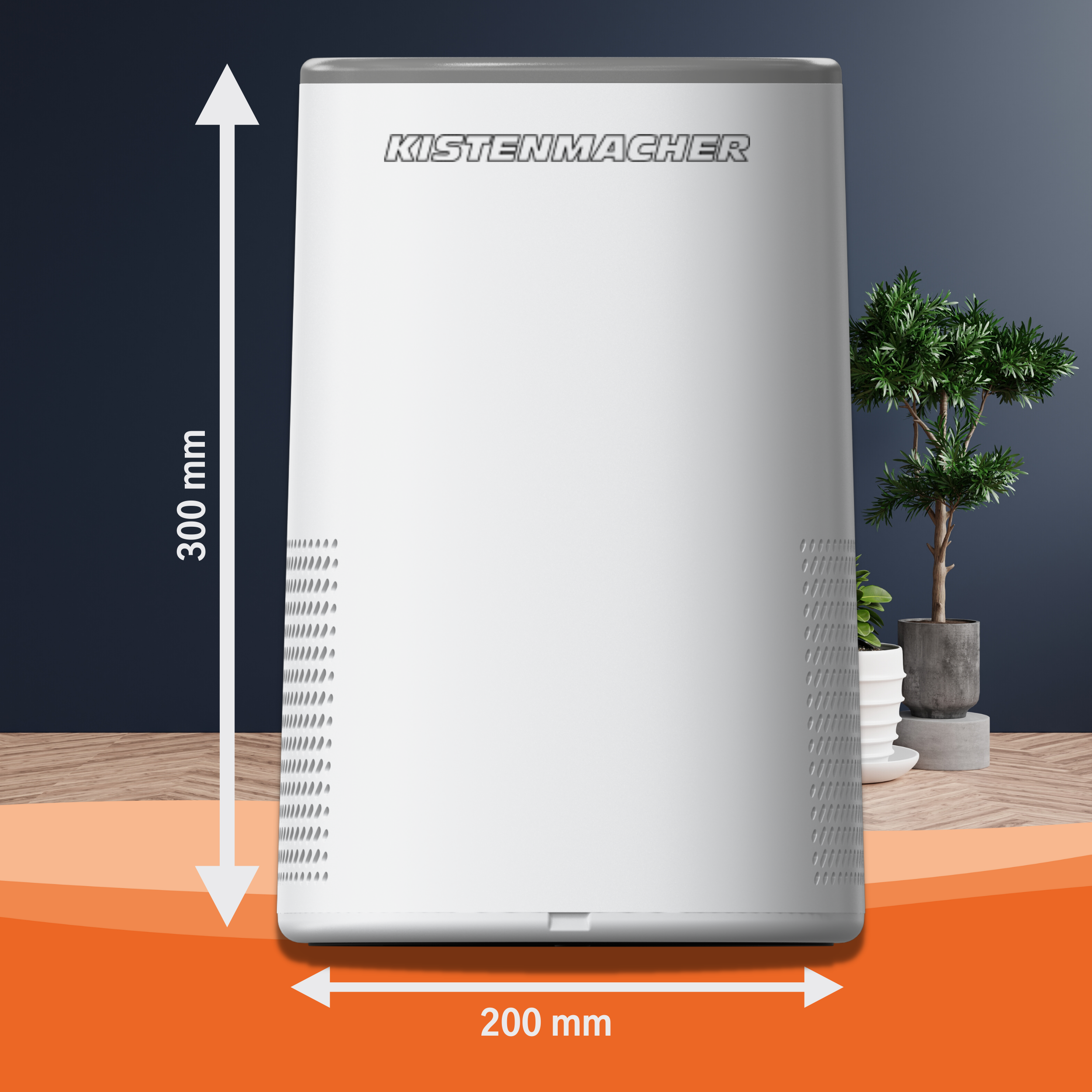 EGK AP15 Desktop Air Purifier small rooms (130 m³/h)