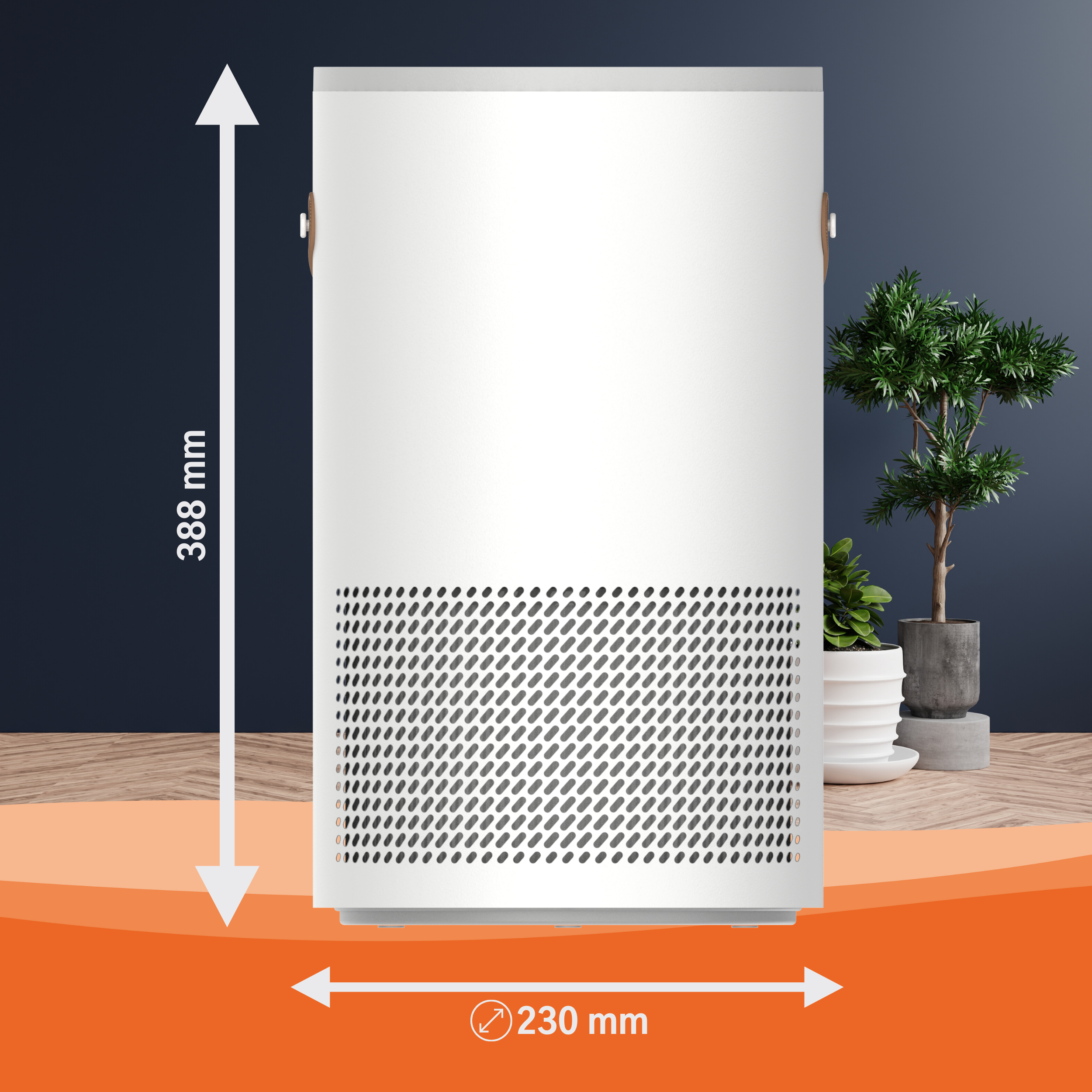 EGK AP20 Desktop Air Purifier small and medium rooms (230 m³/h)