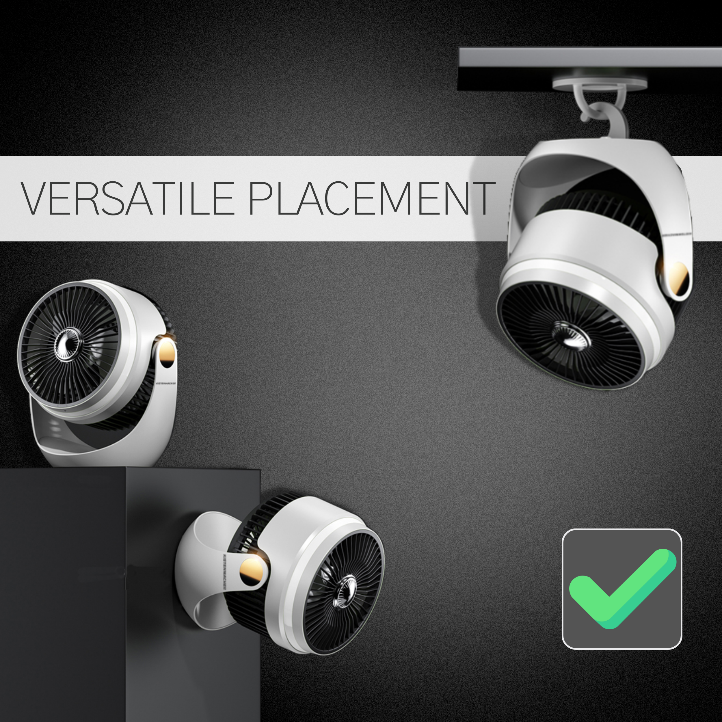 Camping Fan with night-light and integrated aroma-box (for aromatherapy or anti-Mosquito)